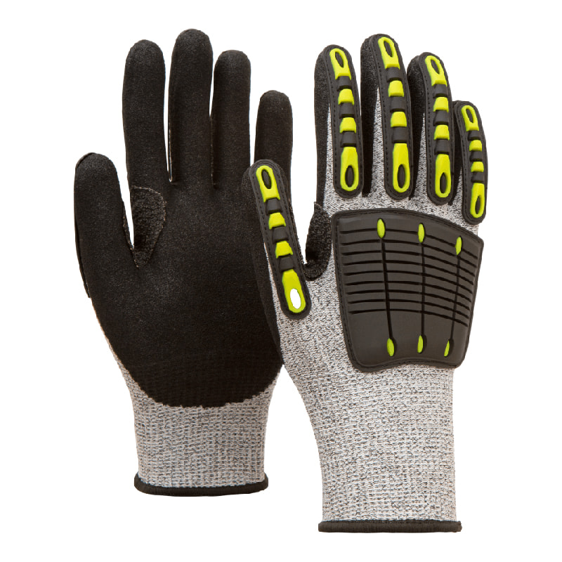 13 Gauge HPPE Anti-Vibrations-Handschuhe dämpfen Stöße