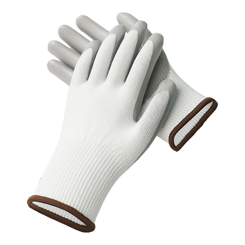 13 Gauge Anti-Schnitt-PU-Handschuhe Level 3