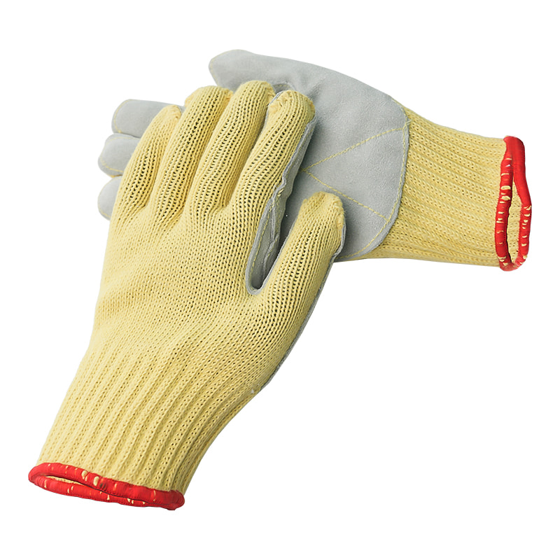 Reißfeste Aramid-Feingewebe-Handschuhe der Stärke 7