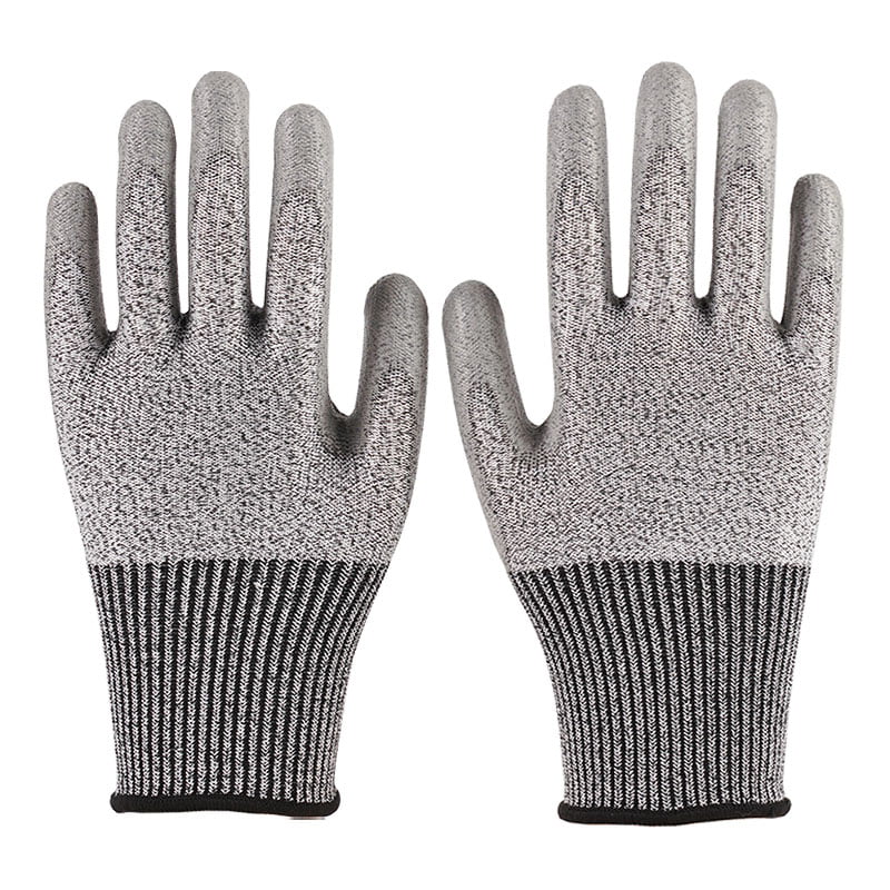 13 Gauge Anti-Schnitt-PU-Handschuhe A5