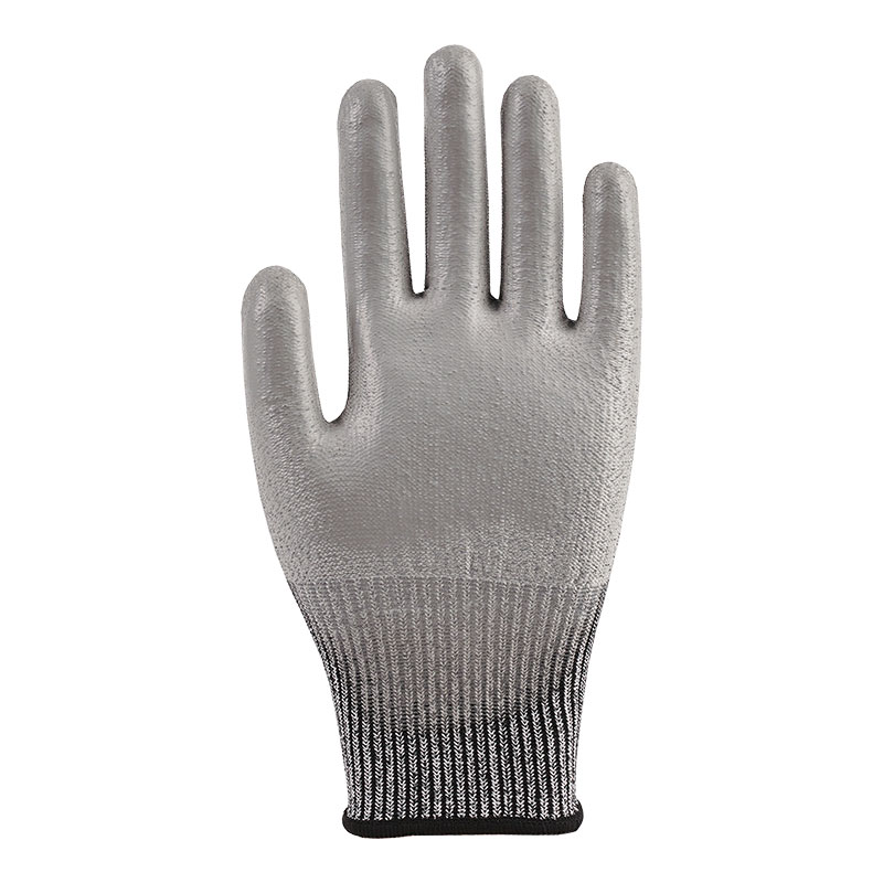 13 Gauge Anti-Schnitt-PU-Handschuhe A5