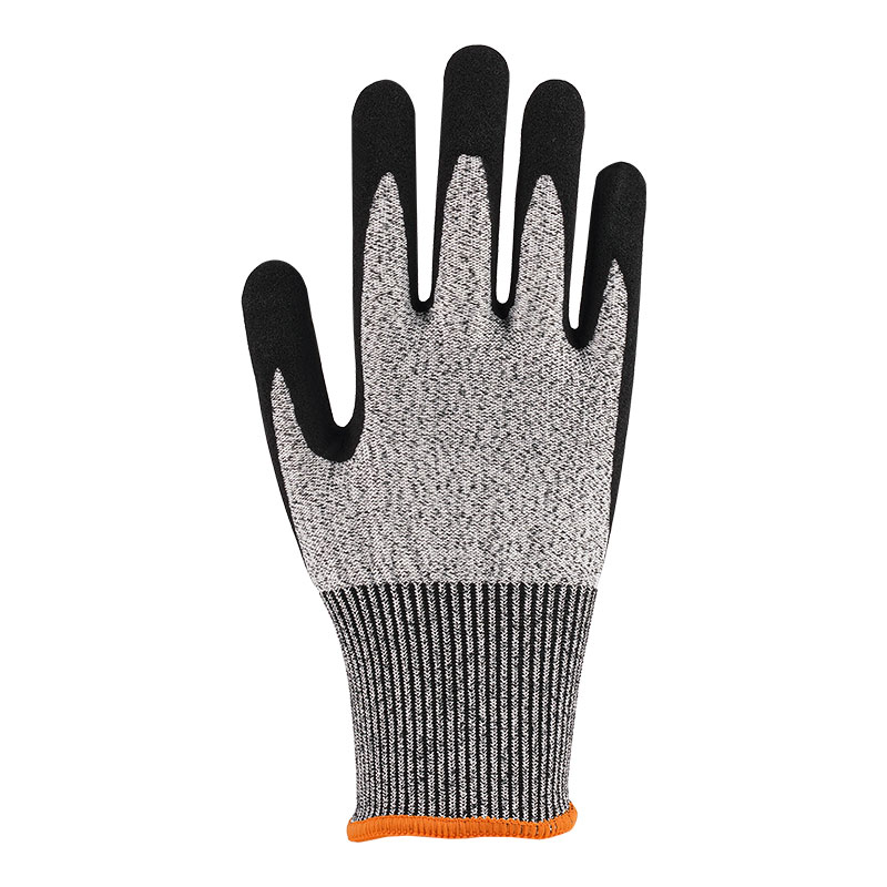 13 Gauge Heather Grey Nitril-Handschuhe A5