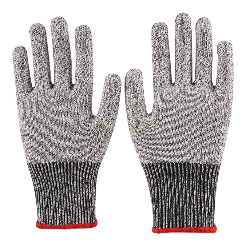 13 Gauge Hanf-Asche Anti-Schnitt-Handschuhe A5