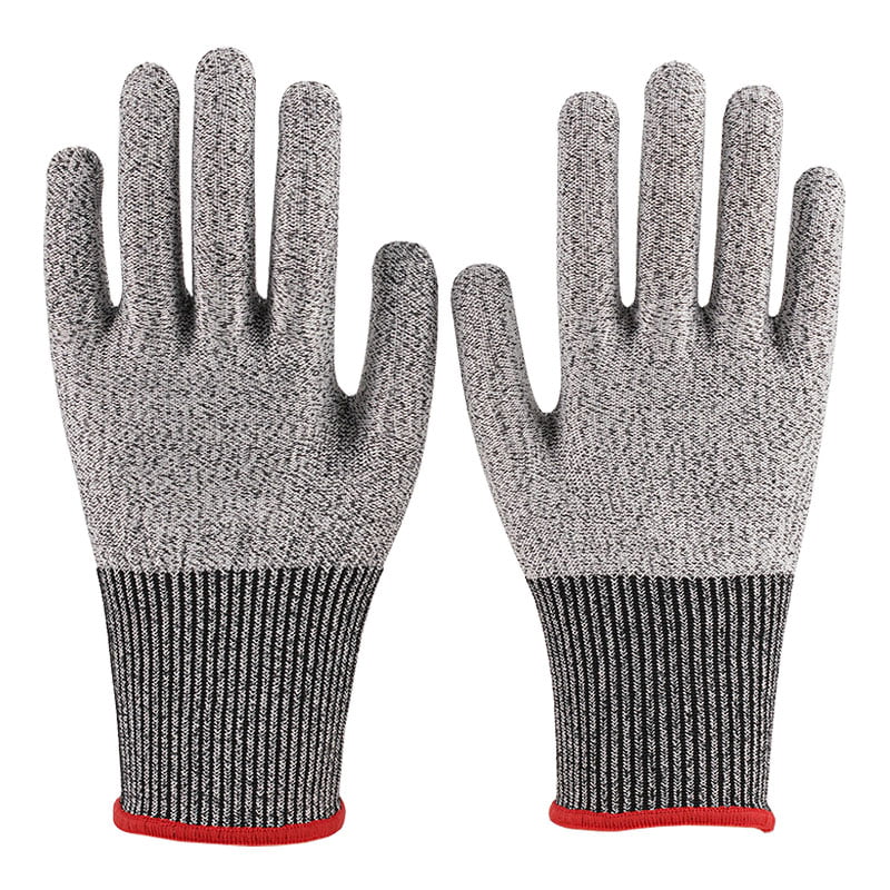 13 Gauge Hanf-Asche Anti-Schnitt-Handschuhe A5