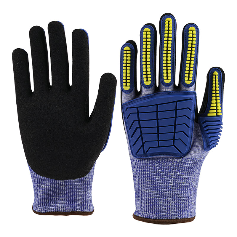 13 Gauge HPPE Anti-Vibrations-Handschuhe dämpfen Stöße