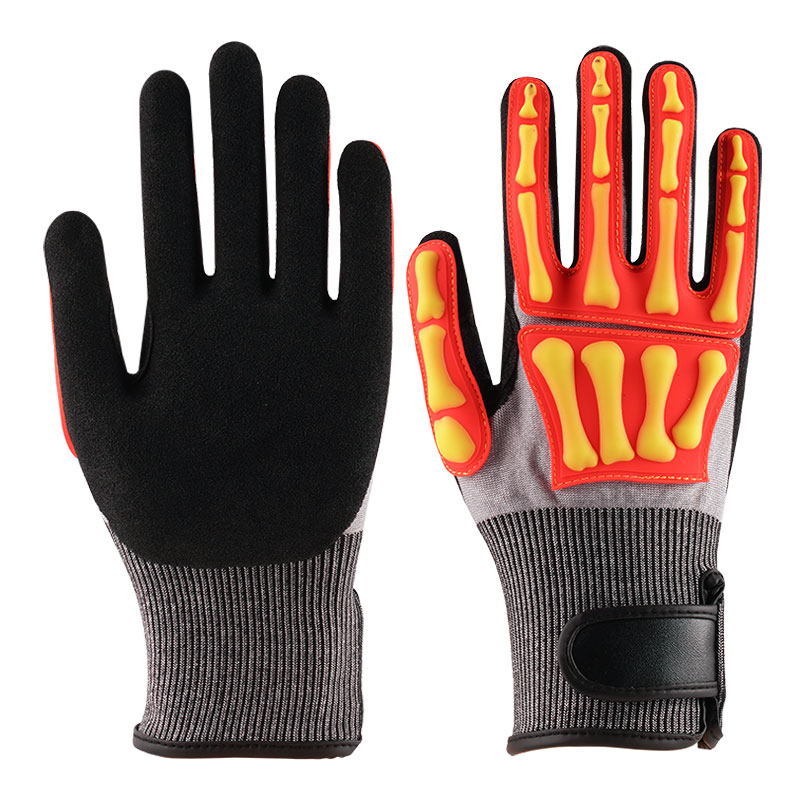 13 Gauge HPPE Anti-Vibrations-Handschuhe dämpfen Stöße