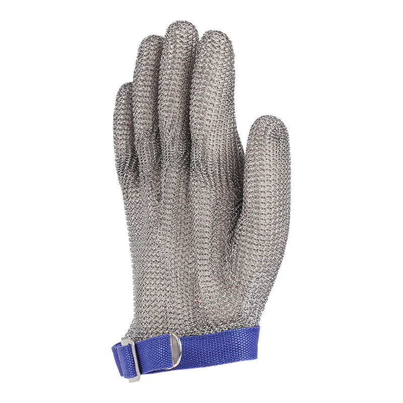 Schnittfeste Handschuhe aus Edelstahl 304 mit Metallgeflecht, Stufe 9