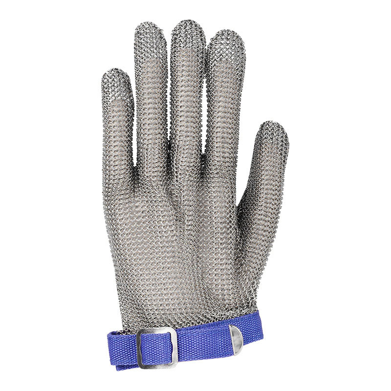 Schnittfeste Handschuhe aus Edelstahl 304 mit Metallgeflecht, Stufe 9